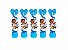 10 tubetes decorado Moana Baby  (azul claro) - Imagem 1
