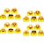 100 Forminhas para doces 4 pétalas Emoji - Envio Imediato - Imagem 1