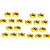 100 Forminhas para doces 4 pétalas Emoji filme - Envio Imediato - Imagem 1