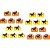 100 Forminhas para doces 4 pétalas O gato de botas - Envio Imediato - Imagem 1