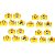 150 Forminhas 4 pétalas p/ doces emoji baby - Envio Imediato - Imagem 1