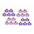 200 Forminhas p/ doces Mulher Maravilha baby (roxo lilás) - Envio Imediato - Imagem 1