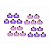 250 Forminhas p/ doces Mulher Maravilha baby (roxo lilás) - Envio Imediato - Imagem 1
