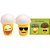 Kit festa  Emoji 265 Peças (30 pessoas) - Imagem 4