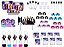 Kit festa BTS (colorido) 311 peças (30 pessoas) - Imagem 1