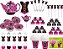 Kit Festa Chá De Lingerie (pink E Preto) 99 Peças (10 pessoas) - Imagem 1