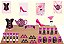 Kit Festa Chá de Lingerie Pink 104 peças (15 pessoas) cone milk - Imagem 1