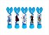 Kit festa decorado  Frozen 2 (azul)  105 peças (10 pessoas) - Imagem 5