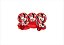 Kit festa decorado  Minnie vermelha 173 peças (20 pessoas) - Imagem 6