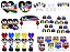 Kit festa decorado  Now United  (color) 173 peças (20 pessoas) - Imagem 1