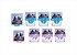 Kit festa decorado Frozen 2 (azul e lilás)  173 peças (20 pessoas) - Imagem 7