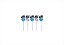 Kit festa decorado Frozen 2 (azul e lilás) 155 peças  20 pessoas - Imagem 6