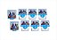 Kit festa decorado Frozen 2 (azul)  113 peças (10 pessoas) - Imagem 5