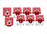 Kit festa decorado Minnie vermelha  113 peças (10 pessoas) - Imagem 4