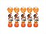 Kit festa decorado Moana Baby (laranja) 121 peças (10 pessoas) - Imagem 2