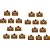 Kit festa Emoji cocô  160 peças (20 pessoas) - Imagem 4