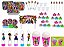 Kit Festa Encanto Colorido 283 peças (30 pessoas) marmita vso - Imagem 1
