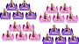 Kit festa Infantil Enrolados (Rapunzel) 160 Peças (20 pessoas) - Imagem 6