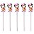 kit festa Minnie Baby rosa 160 peças (20 pessoas) - Imagem 3
