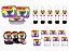 Kit Festa Pride LGBTQIA+ 80 peças (20 pessoas) preto - Imagem 1