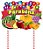 Kit festa Salada de Frutas 155 peças - Imagem 4