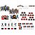 Kit Festa Mortal Kombat 283 peças (30 pessoas) painel e cx - Imagem 1