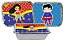 Kit festa Mulher Maravilha Baby e Super Man Baby 111 peças - Imagem 7