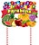 Kit festa Salada de Frutas 111 peças - Imagem 6