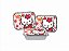 10 Marmitinhas Hello Kitty vermelho - Imagem 1