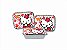 50 Marmitinhas Hello Kitty vermelho - Imagem 1