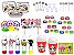 Kit Festa Hello Kitty e Amigos 113 peças (10 pessoas) marmita vso - Imagem 1