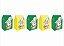 50 Caixinhas MILK para doces Copa do Qatar 2 Verde e Amarelo - Imagem 1
