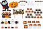 Kit Festa Halloween Menino 283 peças (30 pessoas) painel e cx - Imagem 1