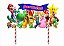 Kit Festa Super Mario Bros 16 peças (5 pessoas) cone milk - Imagem 5