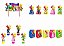 Kit Festa Super Mario Bros 46 peças (15 pessoas) cone milk - Imagem 1