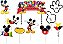 Topo de Bolo Mickey 10 peças - Imagem 1