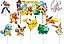 Topo de Bolo Pokémon (Pikachu( 10 peças - Imagem 1