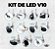 Kit Lampada de Led LUXLED Super Branca Efeito Xênon - Imagem 5