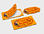 Adesivo com recorte especial 6,5x2,8cm - Imagem 1