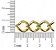 Alça de Metal Dourado (Argola) - Imagem 2