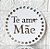 GUIRLANDA MDF - Te Amo Mãe (15cm) - Imagem 1