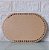 BASE OVAL MDF (CRÚ) - Imagem 1