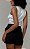 Shorts Alfaiataria Croma Preto - Imagem 2