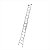 Escada Extensível 2x8 Em Alumínio Com 16 Degraus - Mor - Imagem 1