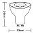 Lâmpada Led Dicroica Mr16 TDL 35 4,9w Gu10 6500k - Taschibra - Imagem 4