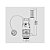Kit Caixa Acoplada Entrad Master Flux/saída Dual Flush Censi - Imagem 4