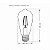 Lâmpada de LED Filamento 4W Vintage Ambar ST64 Taschibra - Imagem 5