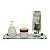 Porta Shampoo Para Box Banheiro Aluminium Black LuxBan 961 - Imagem 2