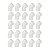 Conjunto 25 Joelhos de 45º Esgoto Prim DN50 Krona Branco - Imagem 1