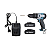 Furadeira Parafus Impacto 1/2 Ws2419k2 18v 2Bat 2.0ah Wesco - Imagem 2